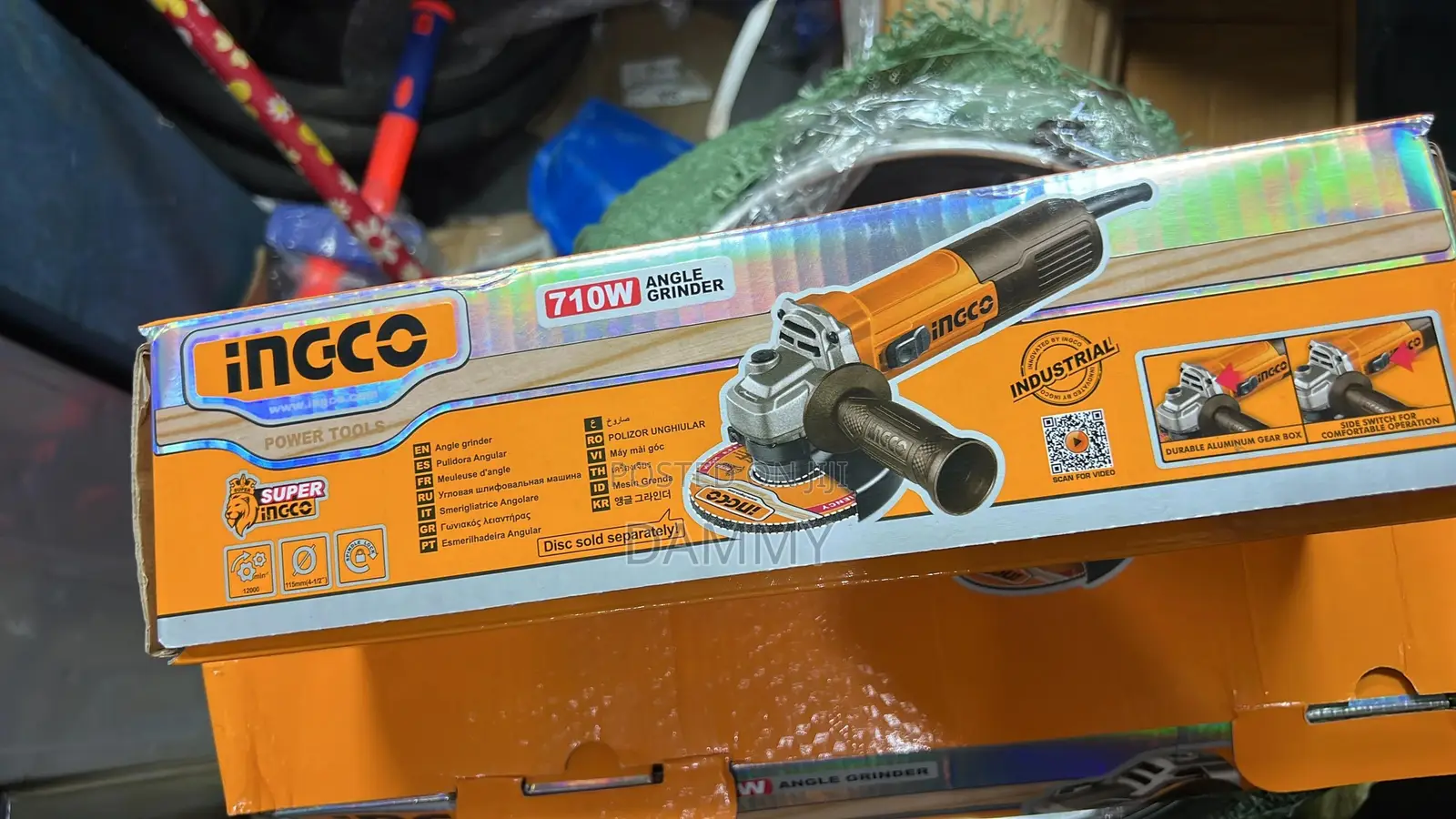 Ingco Ag7118 710w Angle Grinder