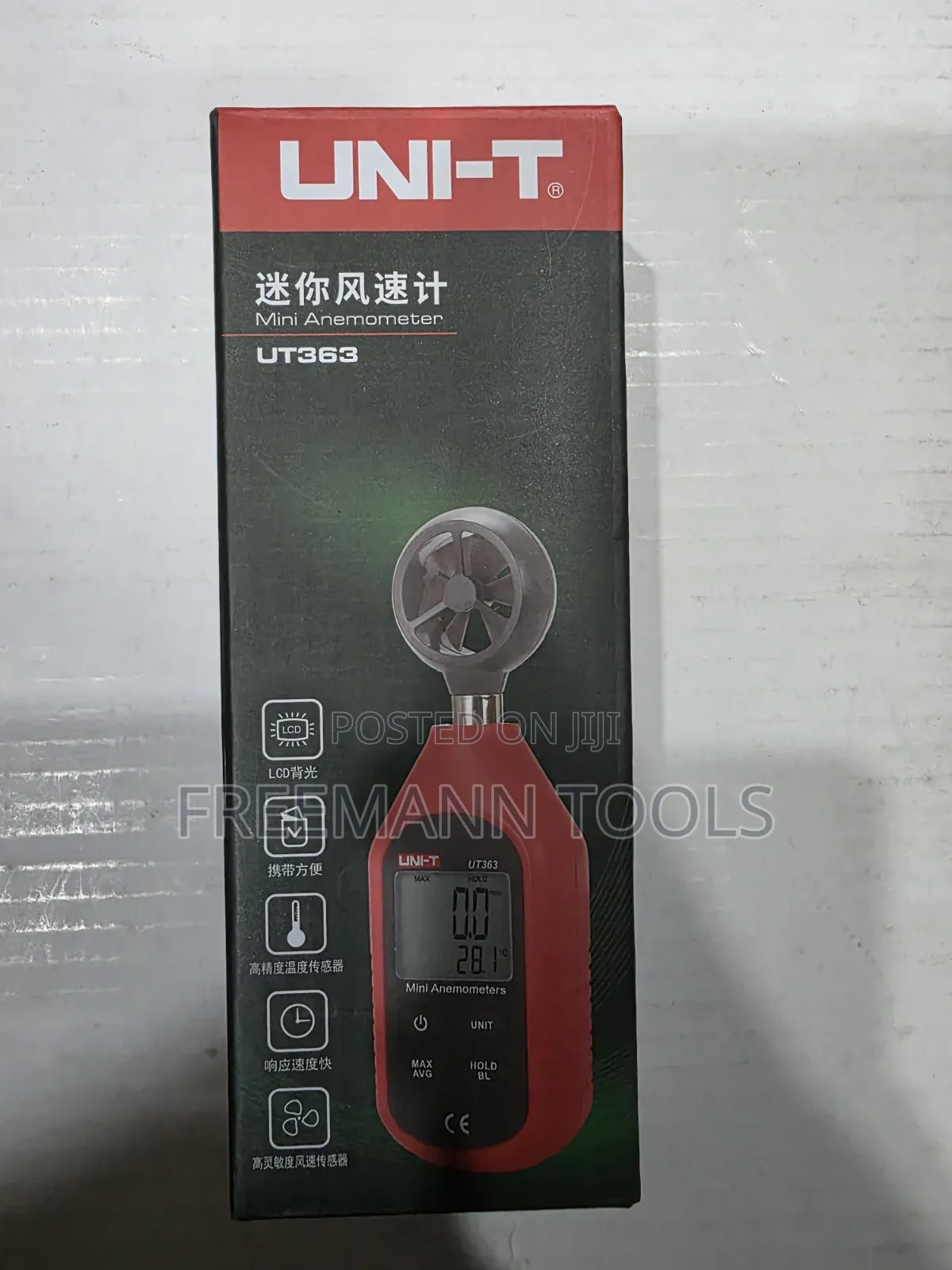 Uni-T UT363 Digital Anemometer