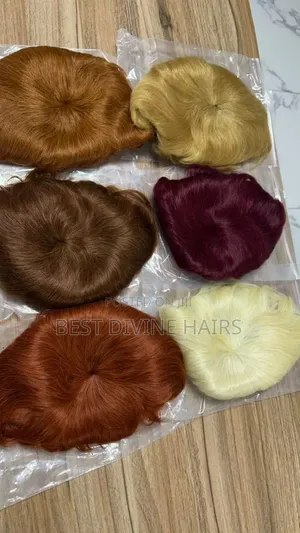 Human Hair Skull Cap ,Easy to Wear and Style