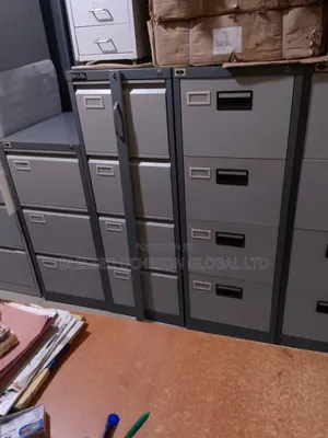 Heavy Duty 4-Drawer Steel Filing Cabinet
