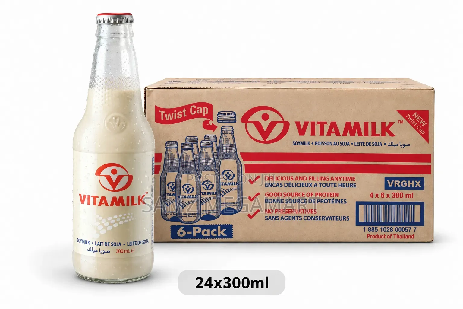 Vitamilk Soymilk 24x300ml