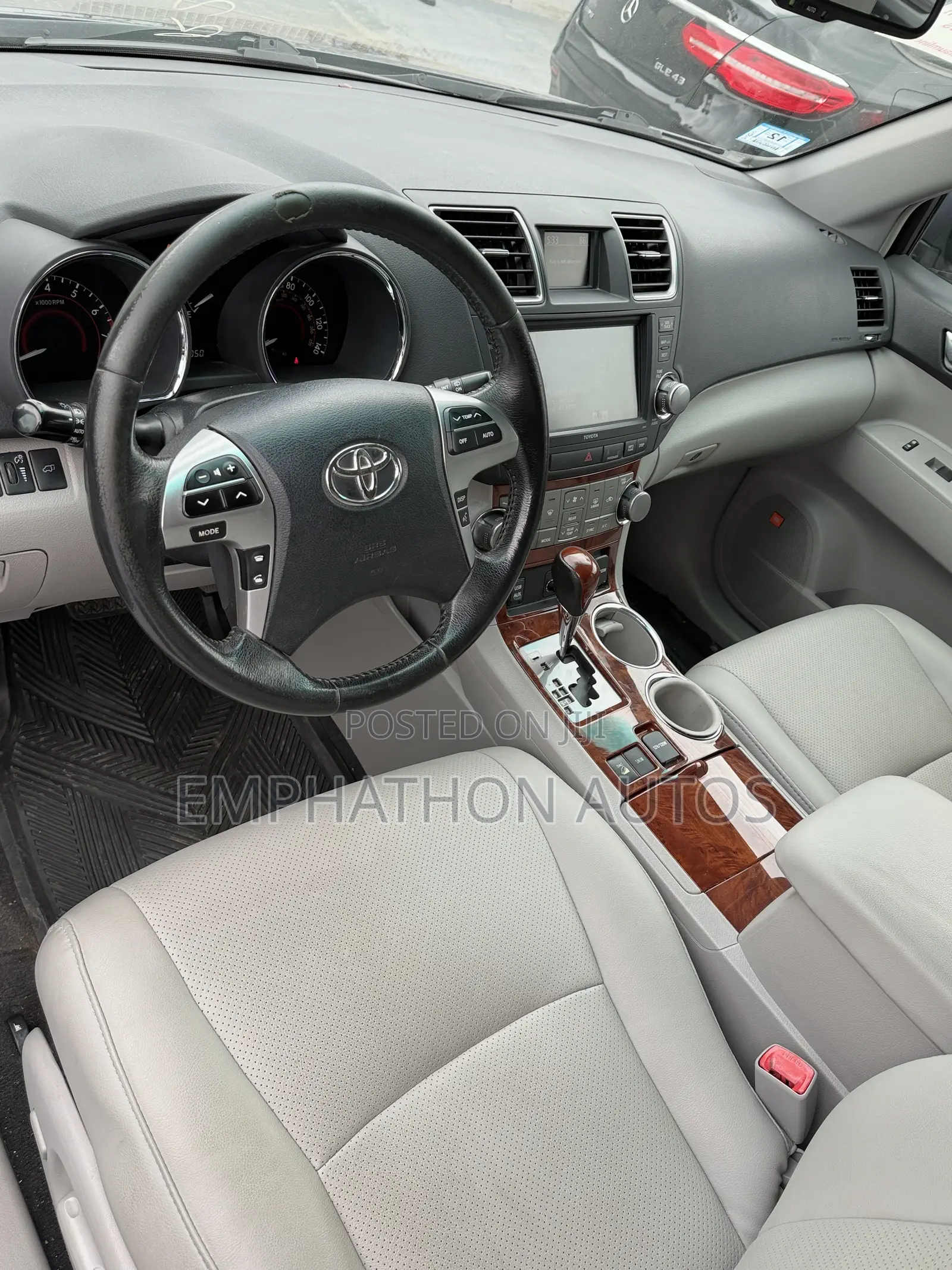 Toyota Highlander 2012 Blue