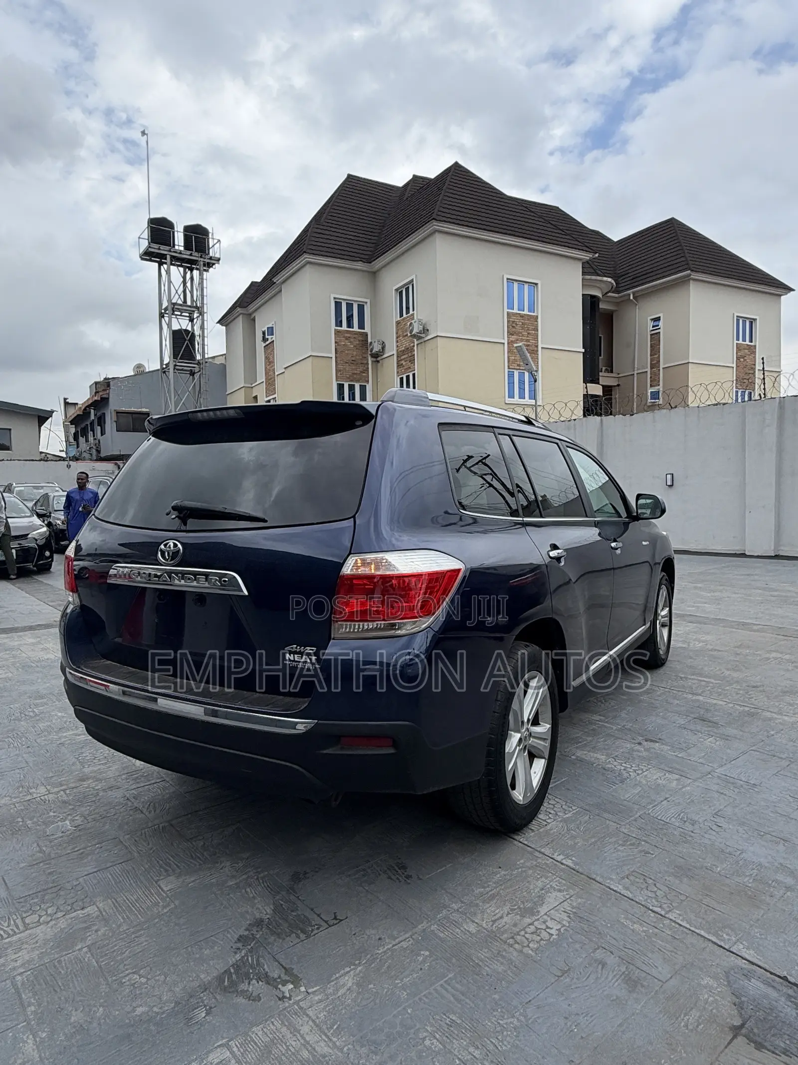 Toyota Highlander 2012 Blue