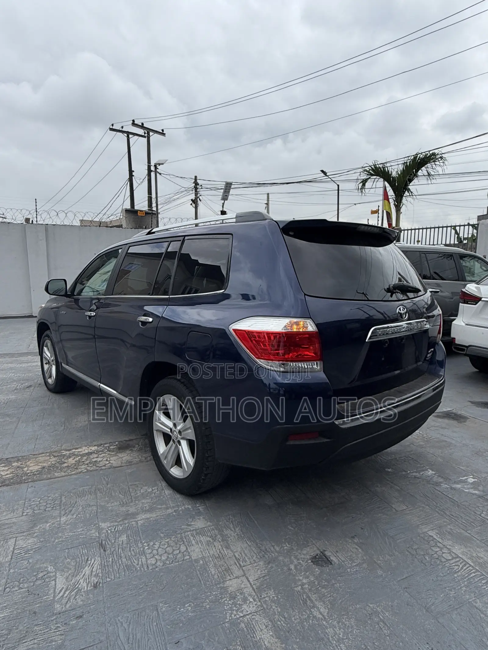 Toyota Highlander 2012 Blue