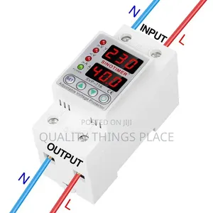 80A Adjustable Intelligent Over-Voltage and Under-Voltage Protector