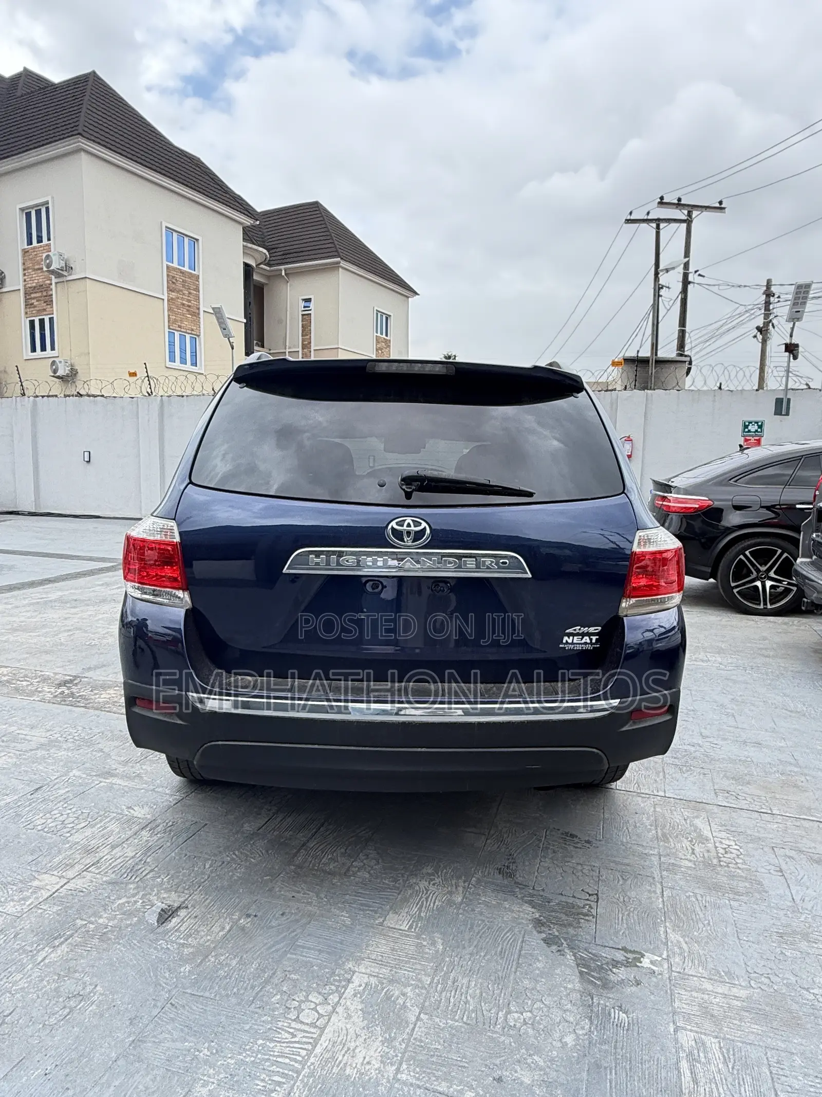Toyota Highlander 2012 Blue