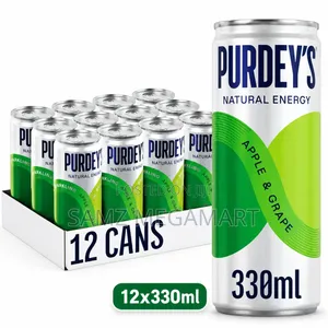 Purdey's Natural Energy Apple Grape 12x330ml