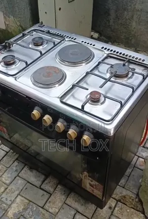 Nexus NX-9001 4 Gas + 2 Electric Gas Cooker Black (Used) for Sale
