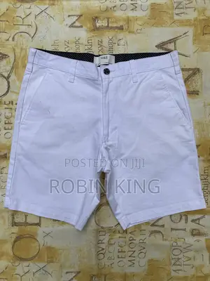 Marks and Spencer White Chinos Shorts Size W30 L16