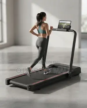 Foldable Treadmill With Adjustable Handle – 130kg Capacity