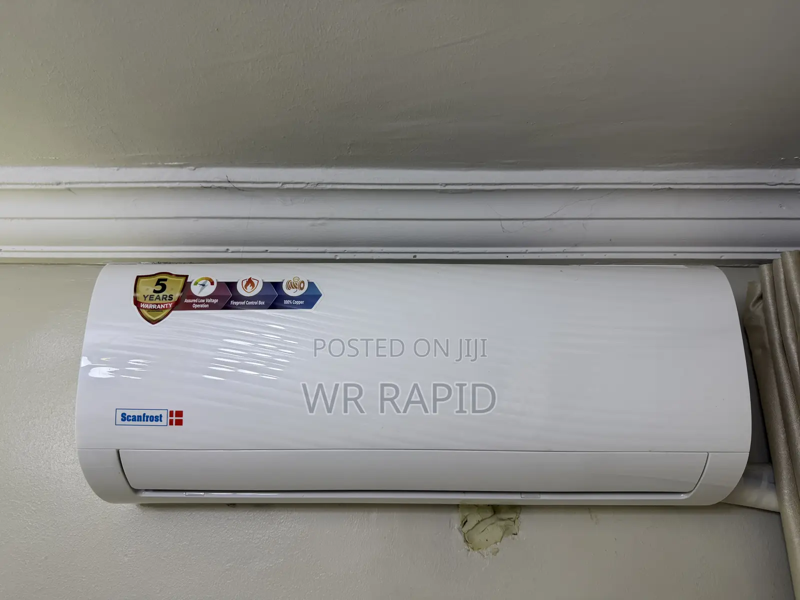 Scanfrost 1HP Split Air Conditioner With Wave Technology SFACS9M