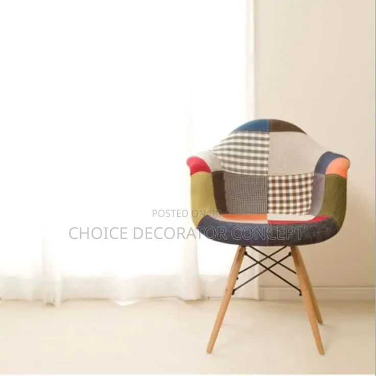 Patchwork Eames-Style Seat
