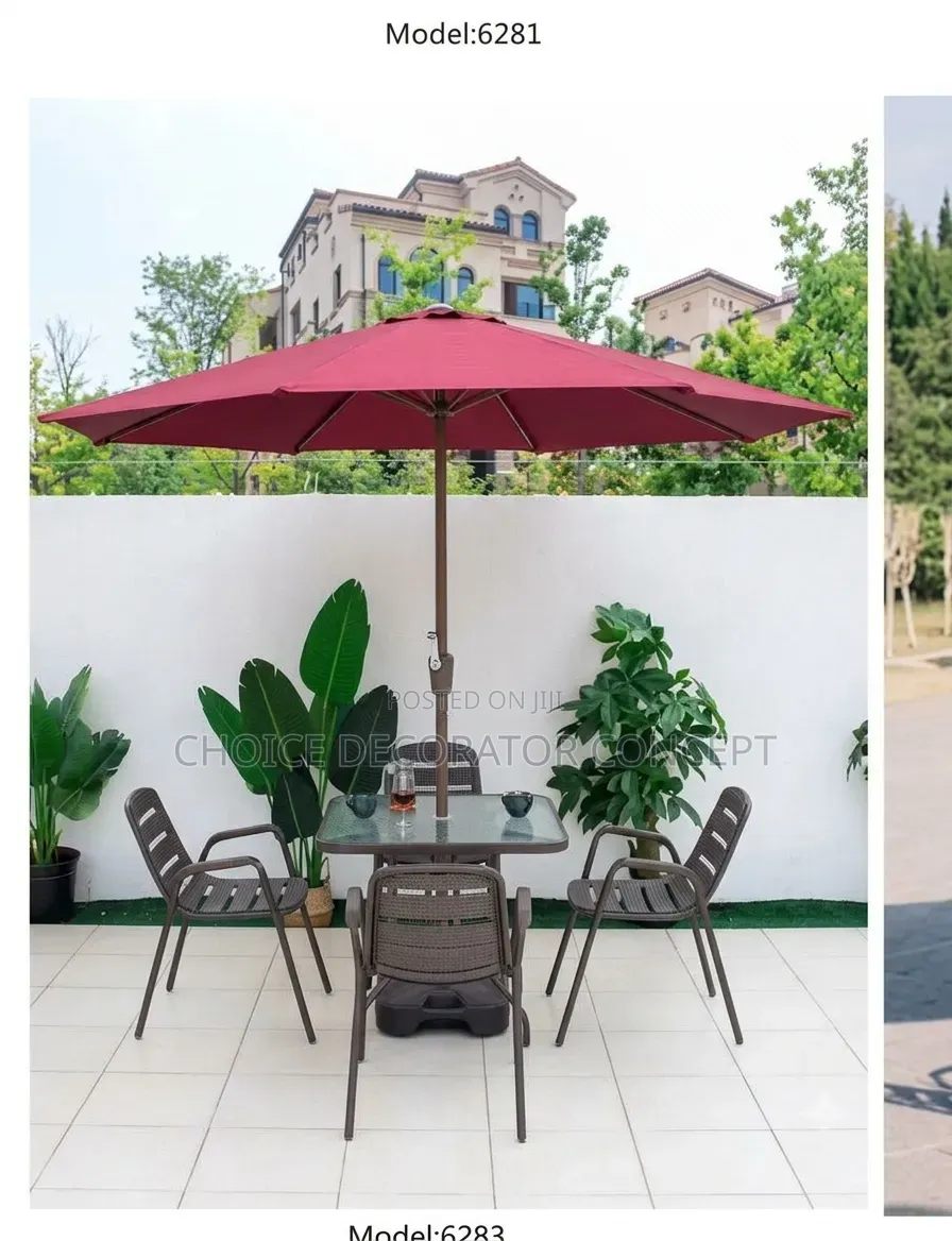 Garden Base Umbrella ( Wine)