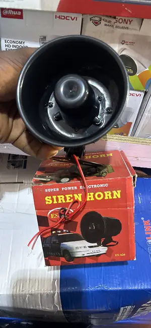 12 Volts 6 Tone Siren