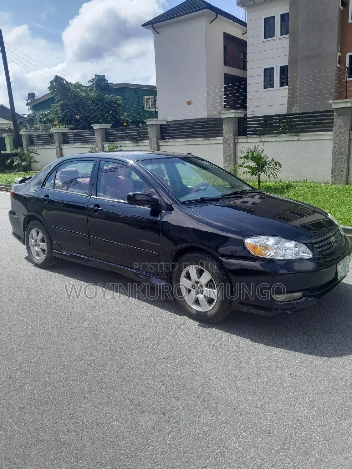 Toyota Corolla 2004 Black