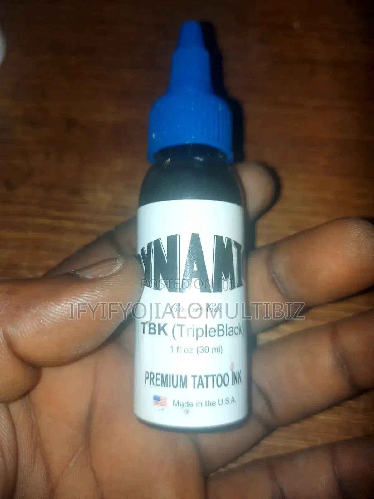 DynamicTBK (Triple Black) Premium Tattoo Ink – (30 Ml)