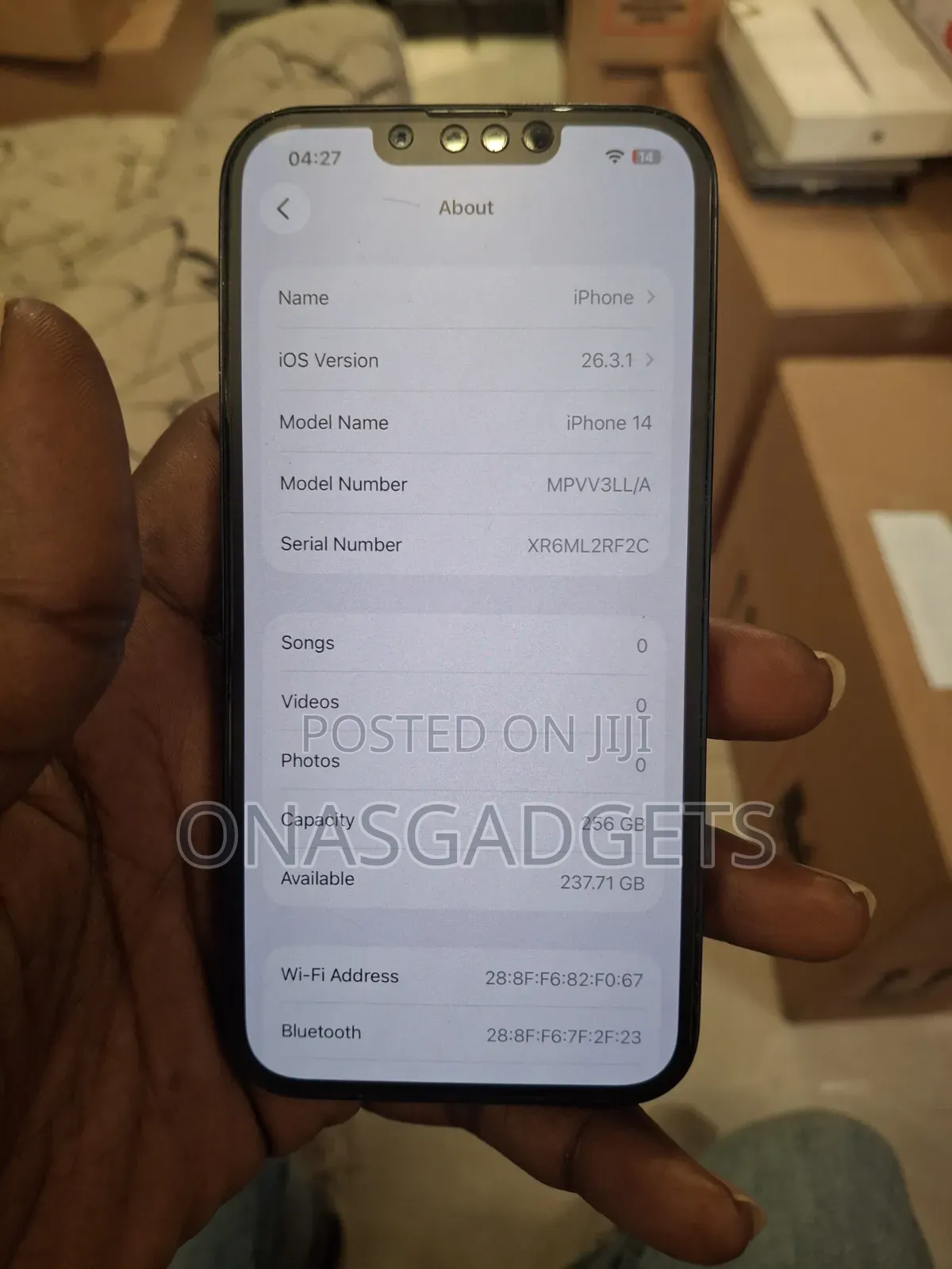 Apple iPhone 14 256 GB Black