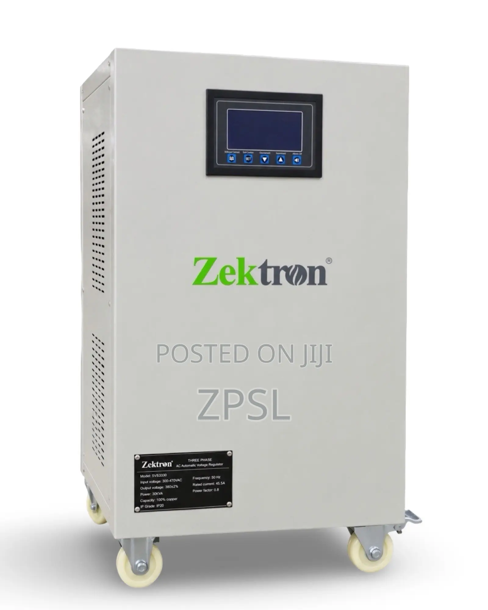 60kVA 3-Phase Servo Votage Stabilizer