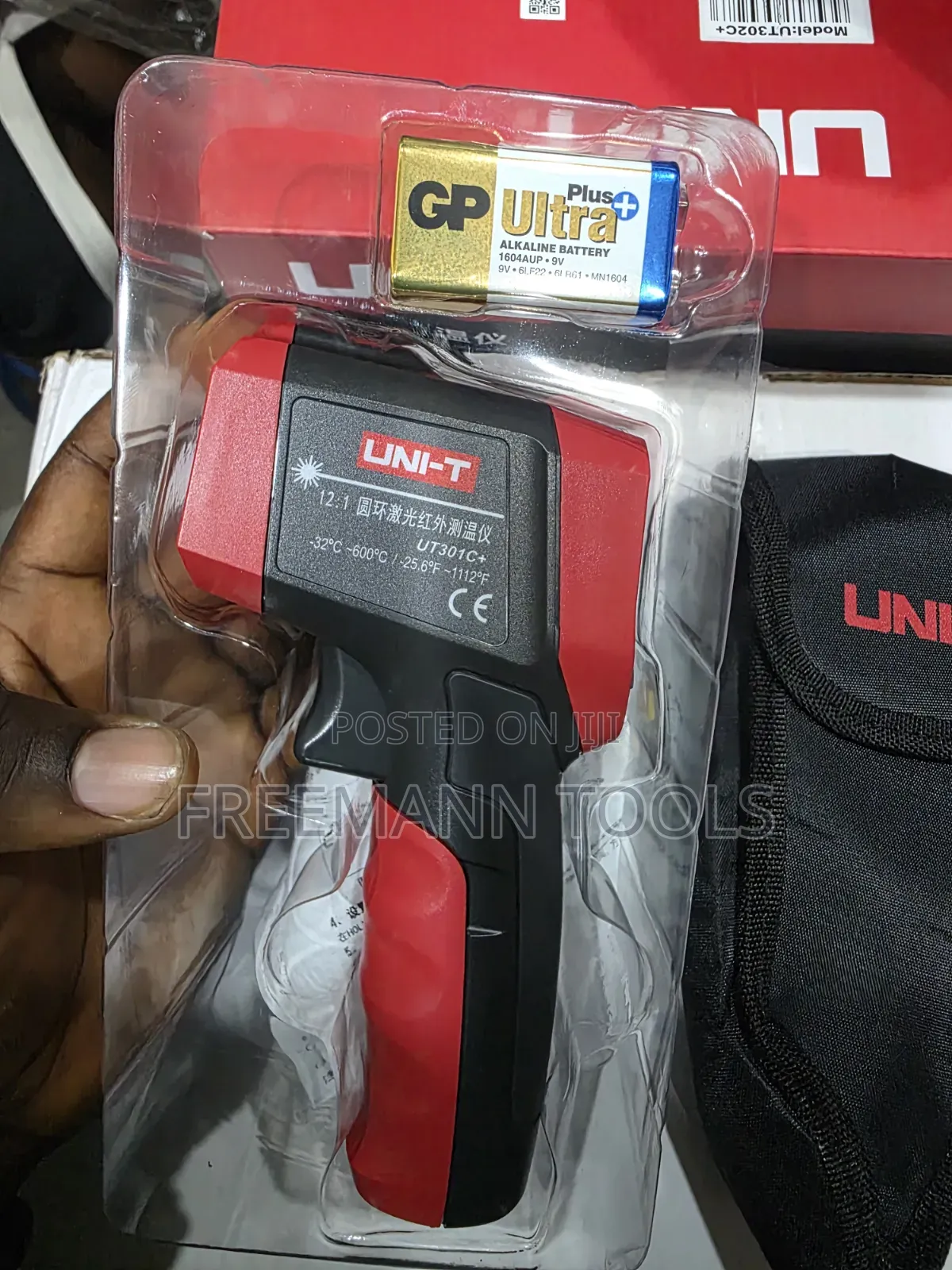 Uni-T UT301C+ 600°C Infrared Thermometer