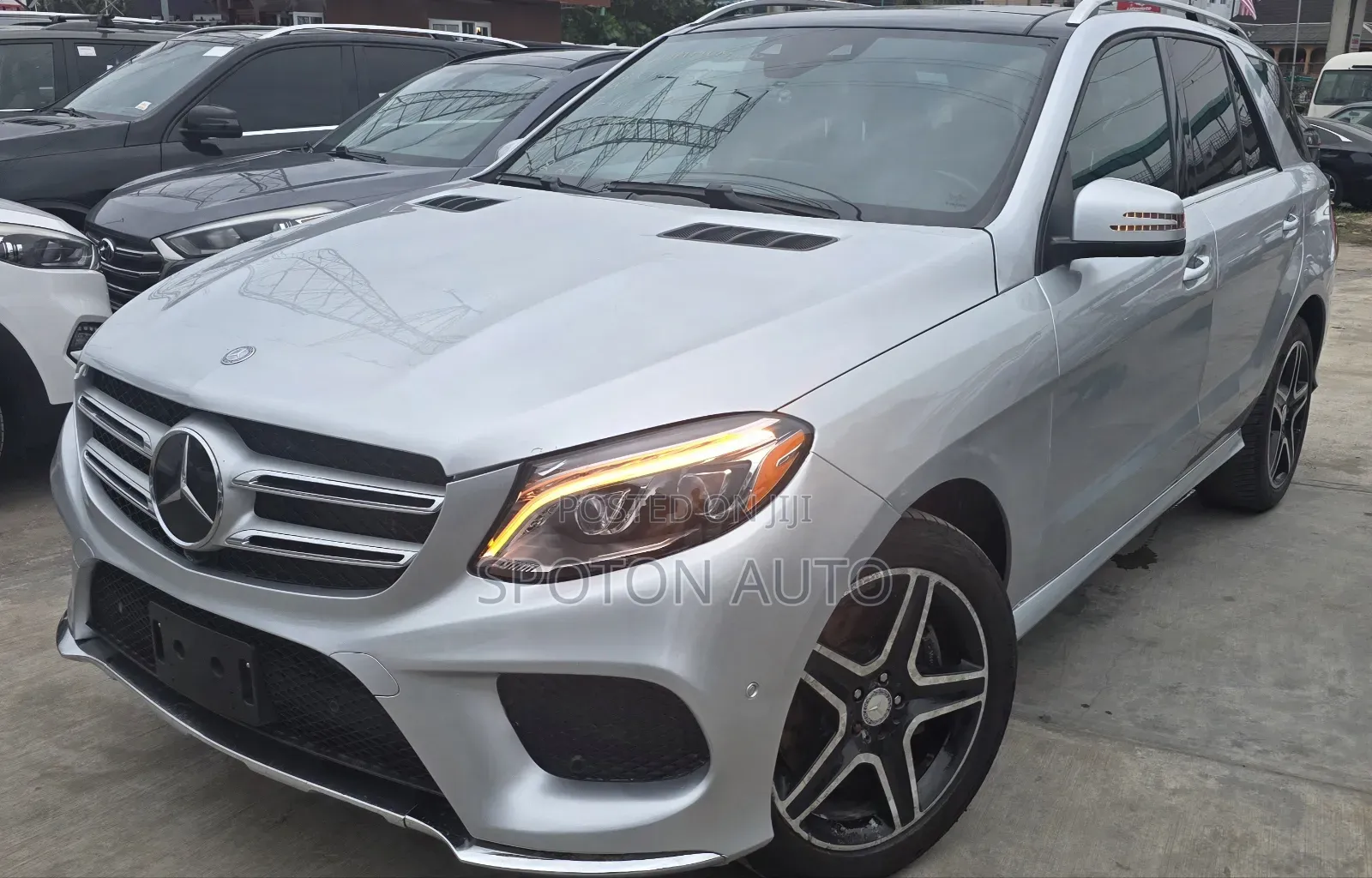 Mercedes-Benz GLE-Class 2017 Silver