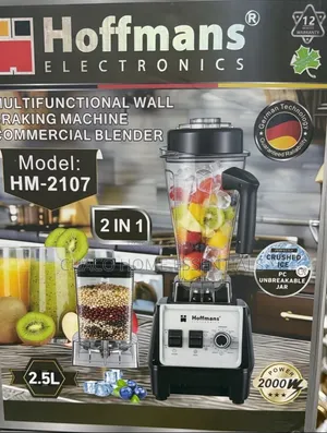 Hoffmans 2-in-1 Commercial Blender 2000W