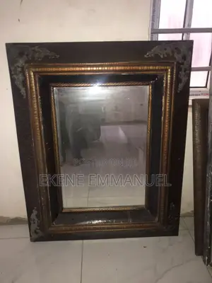 Wooden Vintage Mirror
