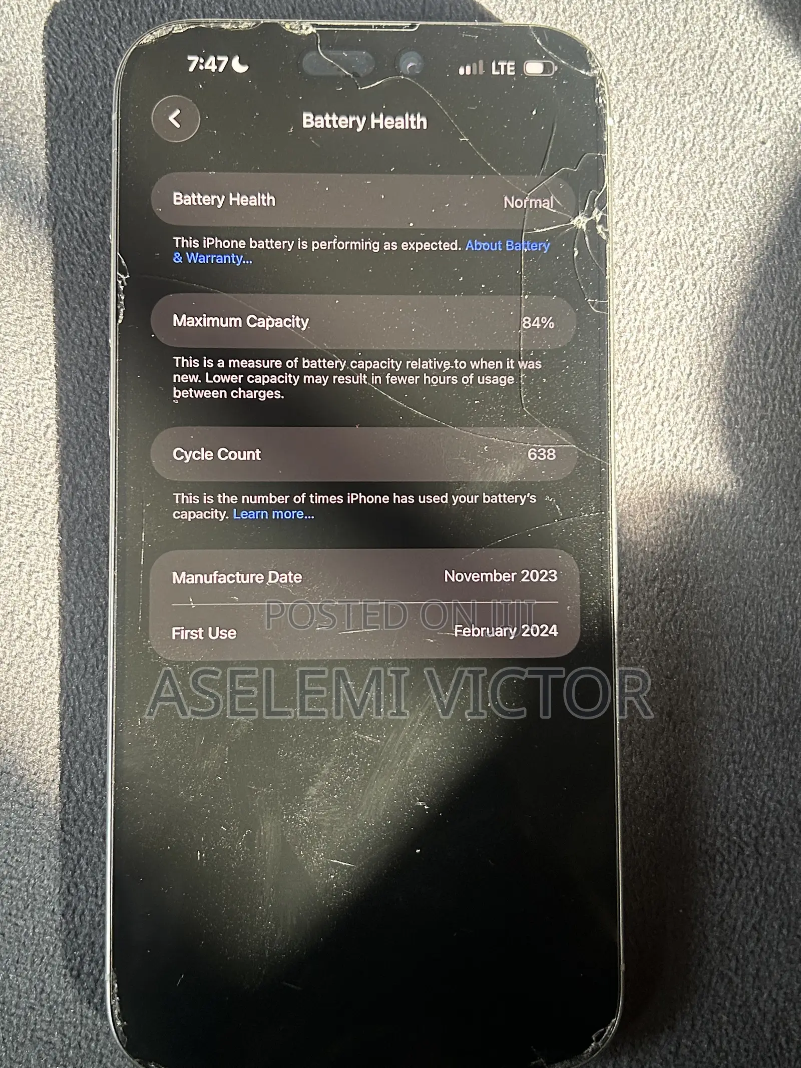 Apple iPhone 15 Pro Max 256 GB Black