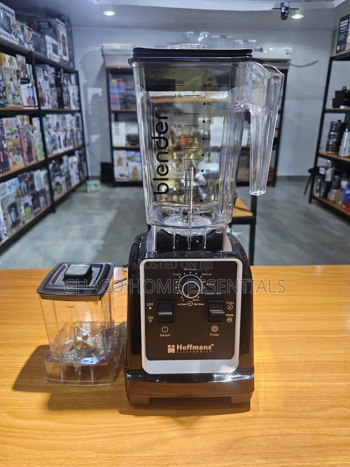 Hoffmans Electronics 2-in-1 Commercial Blender (Model HM-2106)