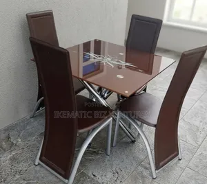 Glass Dining Table With Chairs