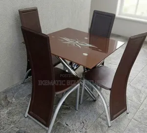 Glass Dining Table With Chairs
