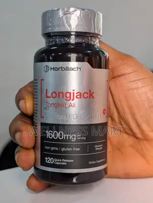 Horbaach Tongkat Ali 1600mg 120 Caps – U.S.A