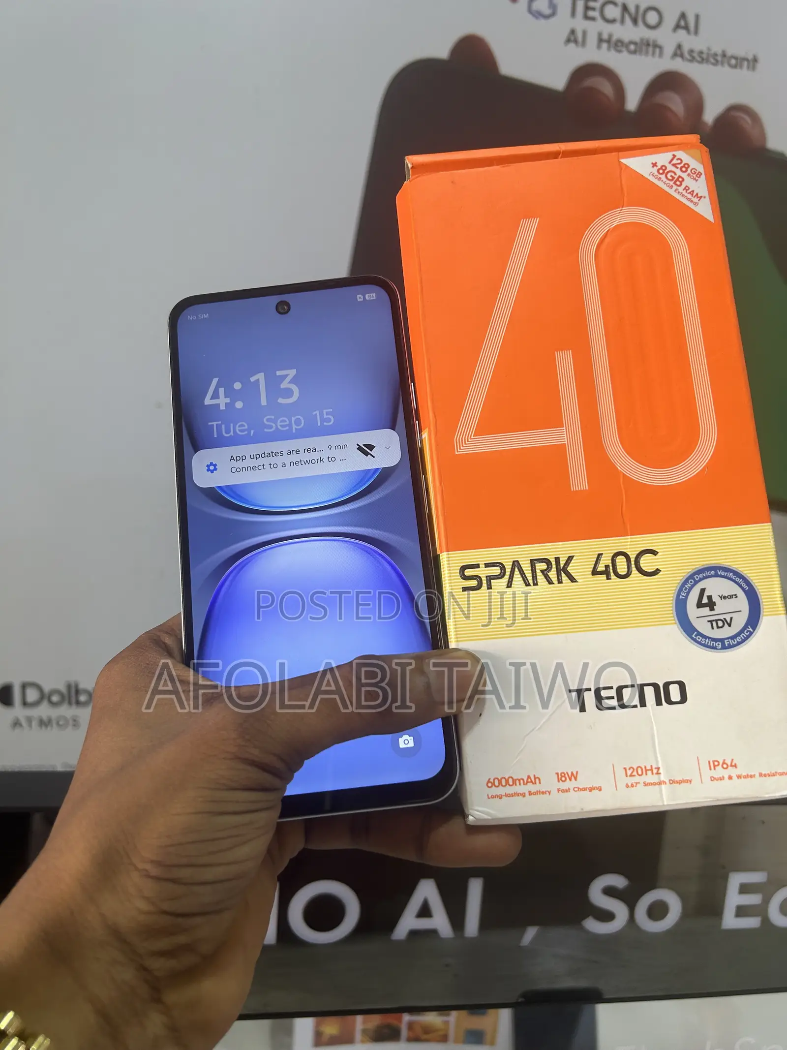 Tecno Spark 40 128 GB White