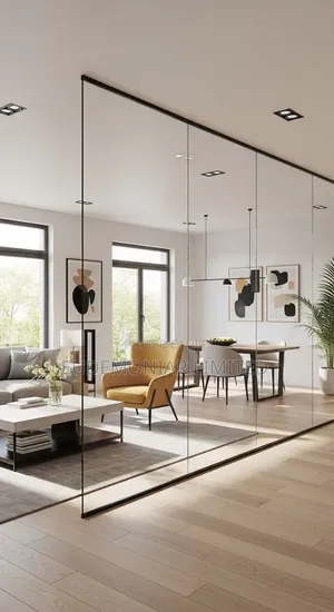 Glass Partition Installation for Office Break Rooms