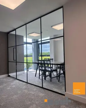 Glass Partitioning for Office Reception Counters