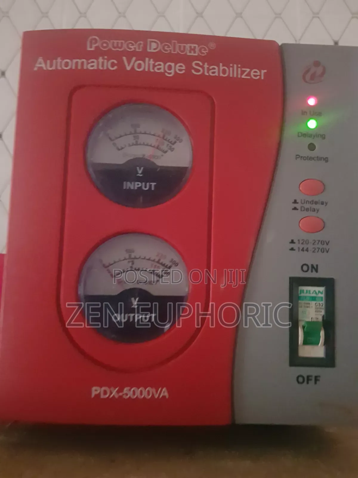 Power Deluxe - 300v PDX - 5000VA Stabilizer