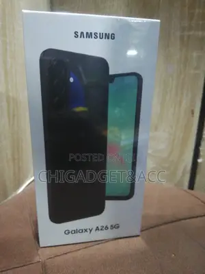 New Samsung Galaxy A26 128 GB Black