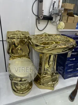 Gold Royal Wc Set