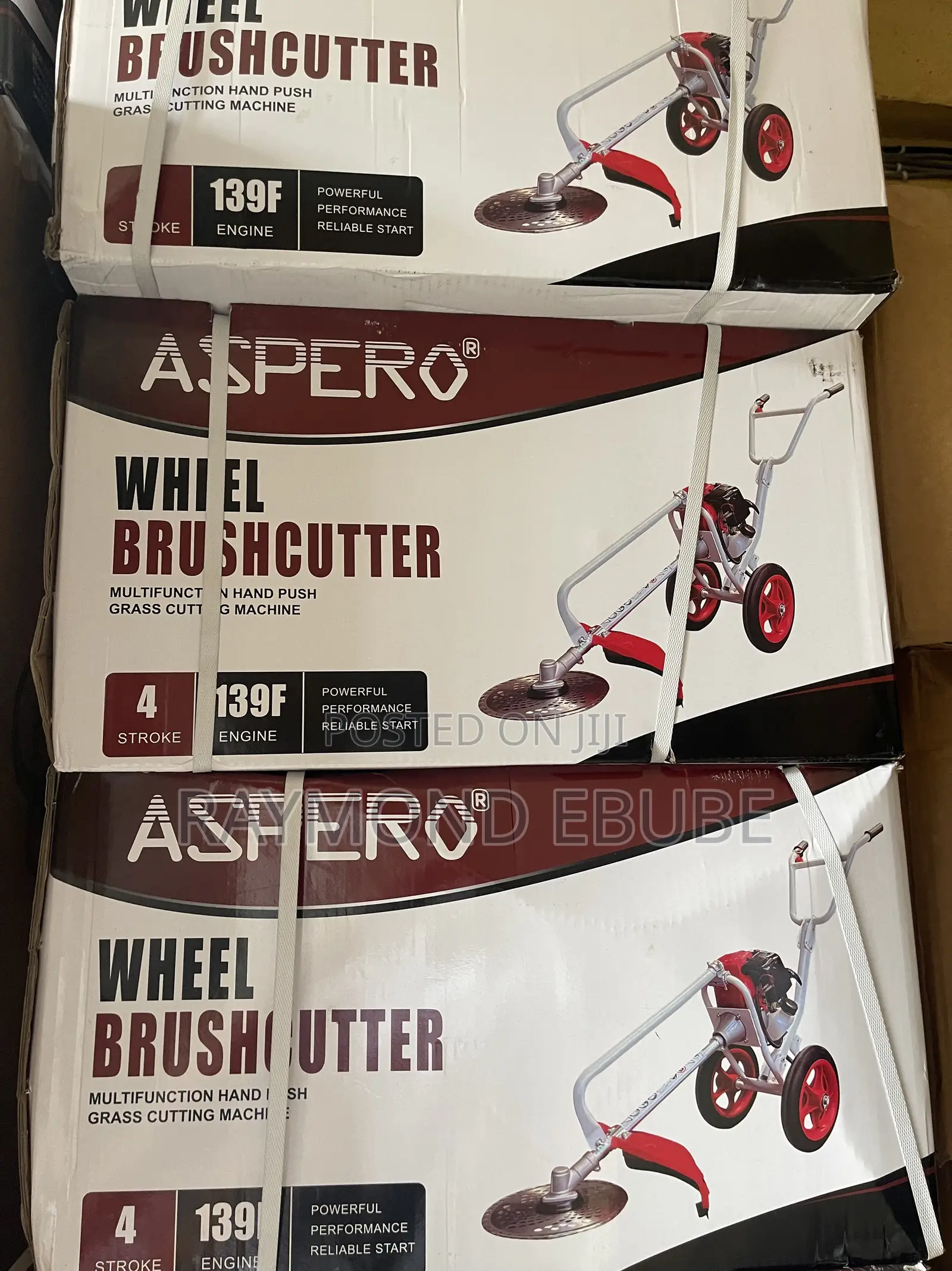 A Wheelbarrow Brush Cutter 4 Stroke