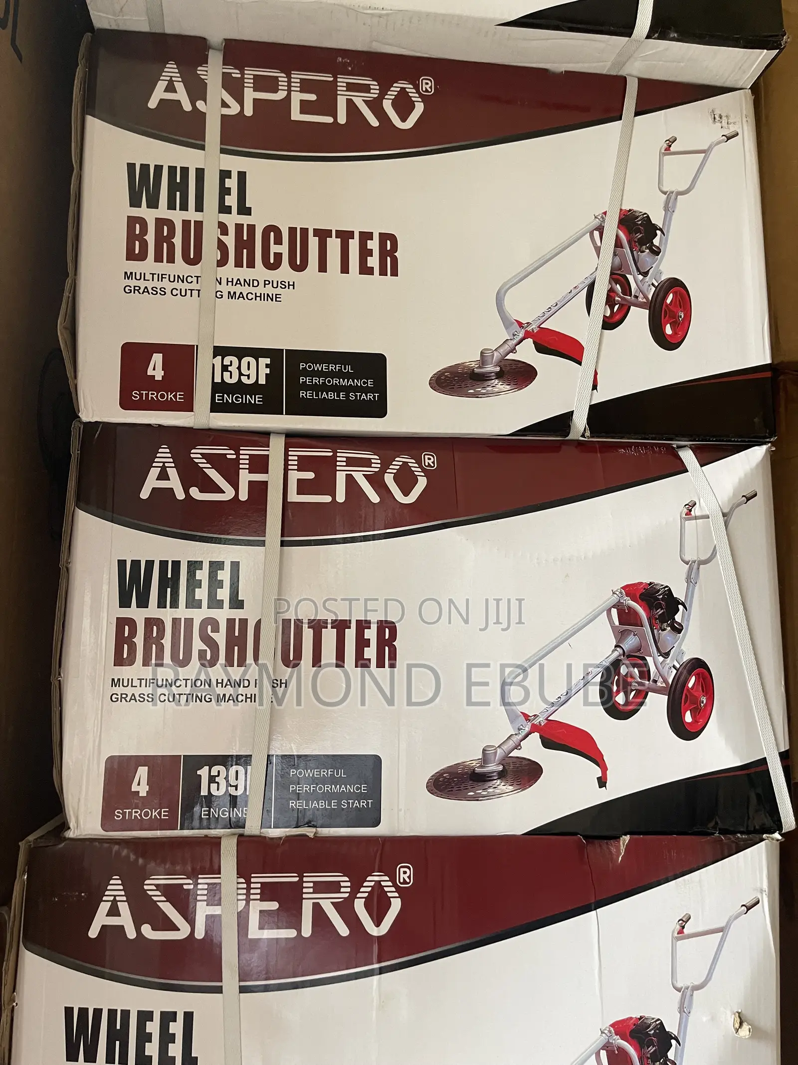 A Wheelbarrow Brush Cutter 4 Stroke