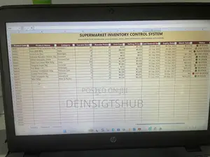 I Will Create a Custom Sales and Inventory Tracker for Your Business.
