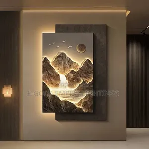 Luxury LED Wall Art Light – Modern Backlit Decorative Wall Light