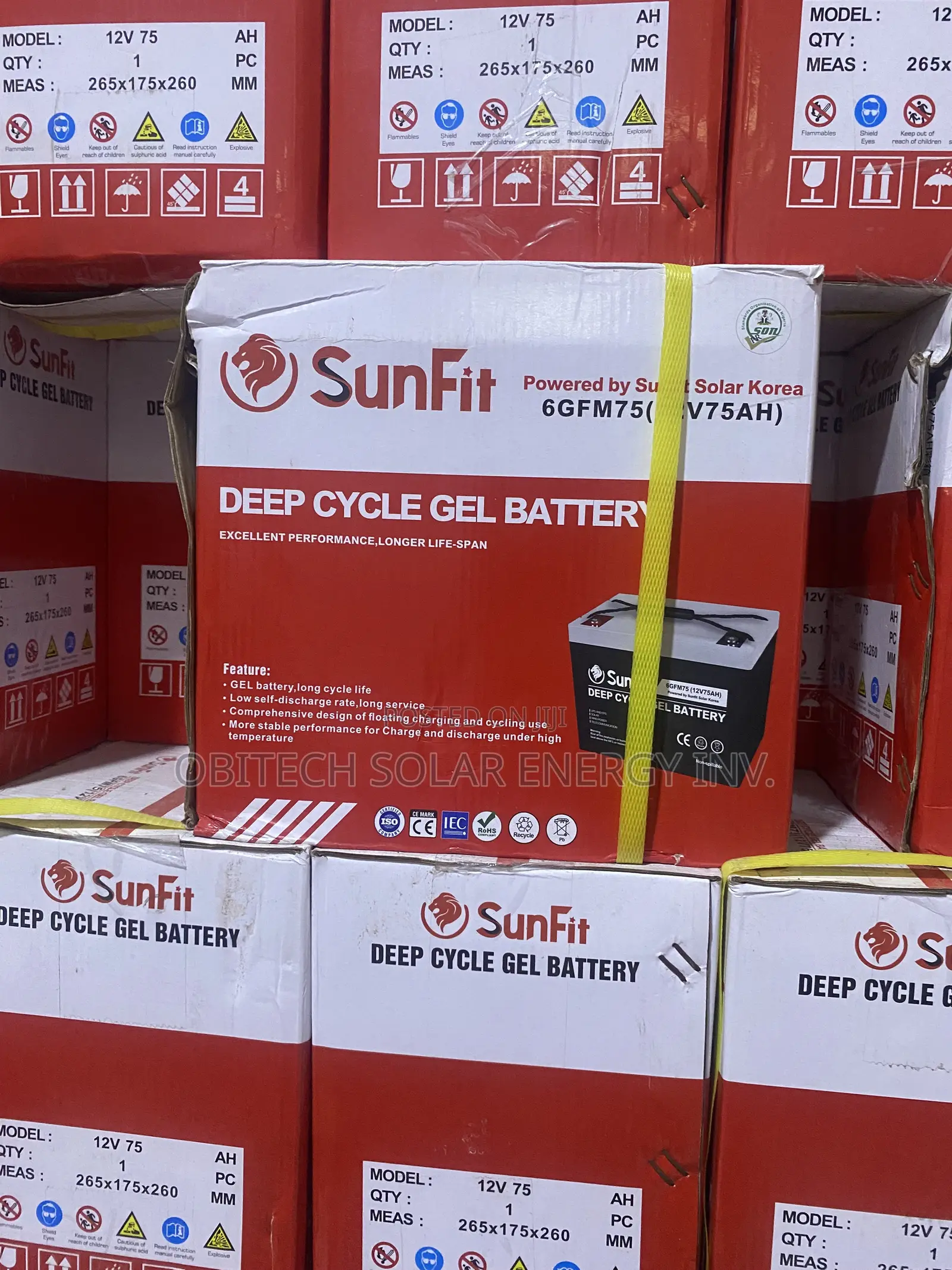 75ah Sunfit Deep Cycle Battery