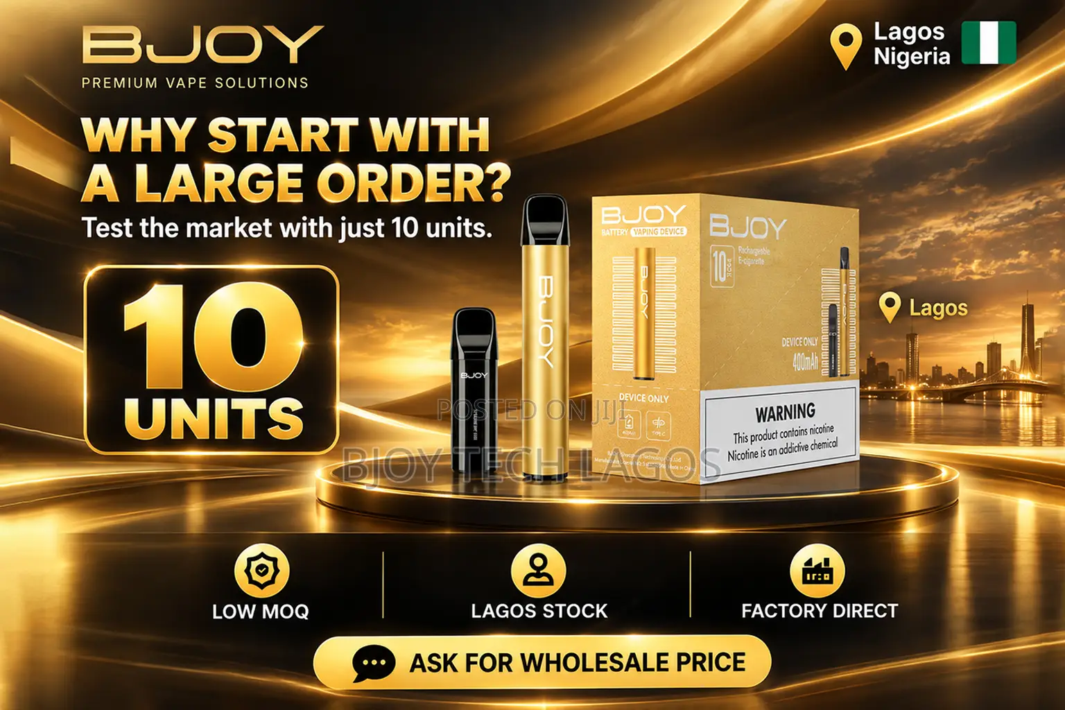 BJOY Vape – Direct From China Factory