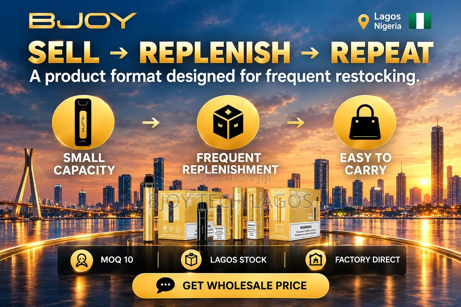 BJOY Vape – Direct From China Factory
