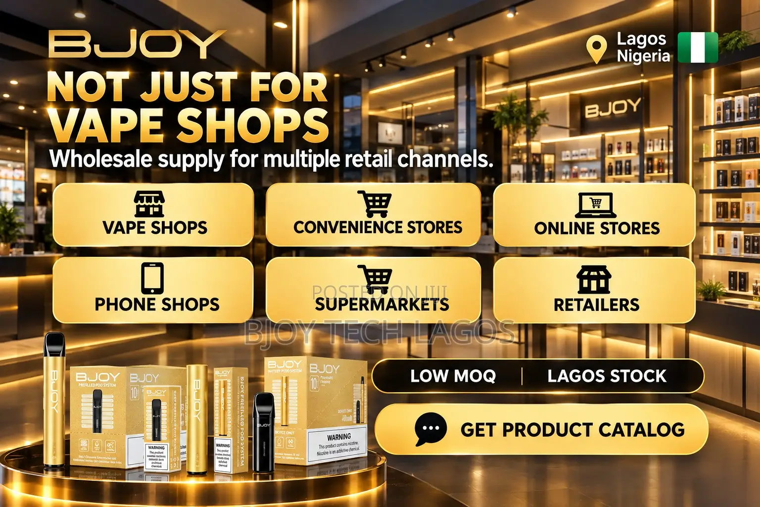 BJOY Vape – Direct From China Factory