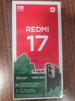 New Xiaomi Redmi 17 128 GB