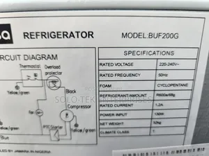 Uright Inverter Freezer