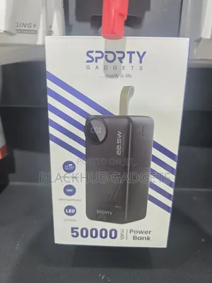 Sporty 50000mah Power Bank 22.5W