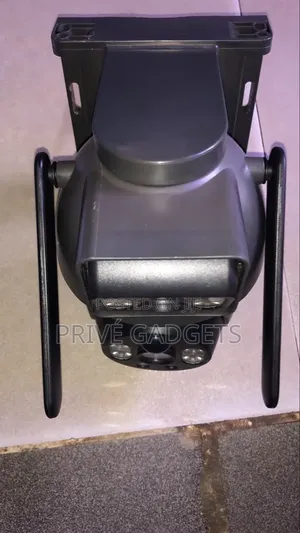 Dual Lens Solar CCTV Camera