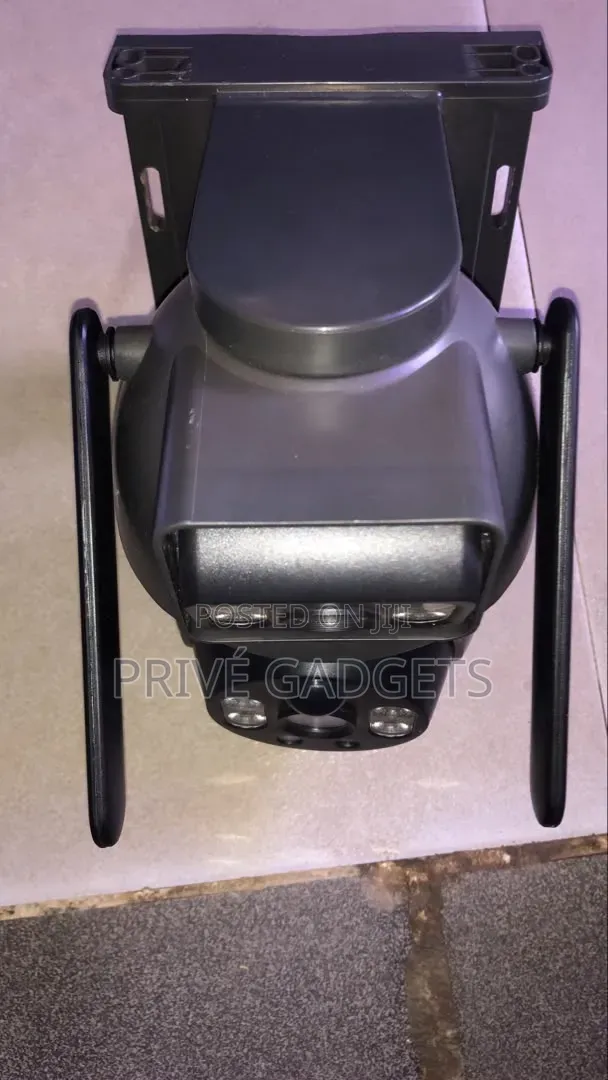 Dual Lens Solar CCTV Camera